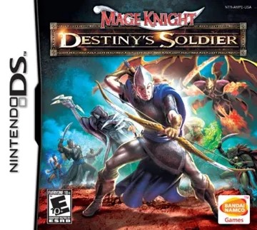 Mage Knight - Destiny's Soldier (USA) box cover front